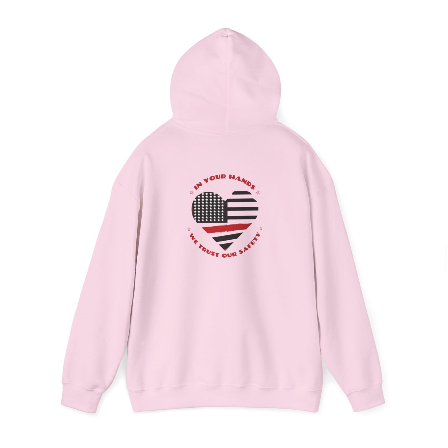 Firefighter Hooded Sweatshirt – In your hands, we trust our safety
