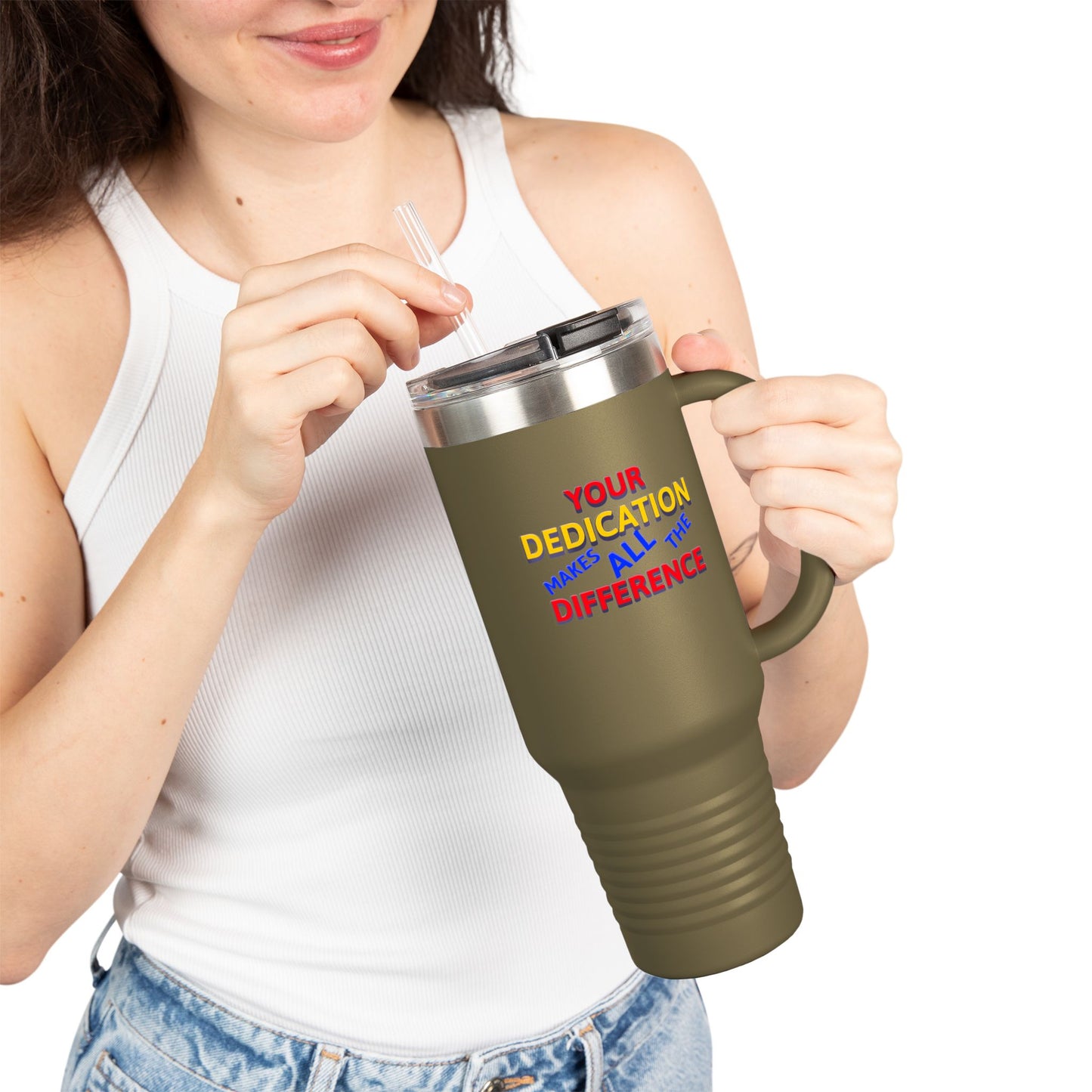 EMS Insulated Travel Mug, 40oz - Your dedication makes all the difference