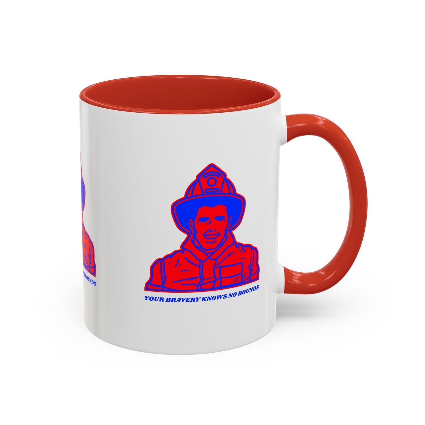 Firefighter Accent Coffee Mug – Your bravery knows no bounds