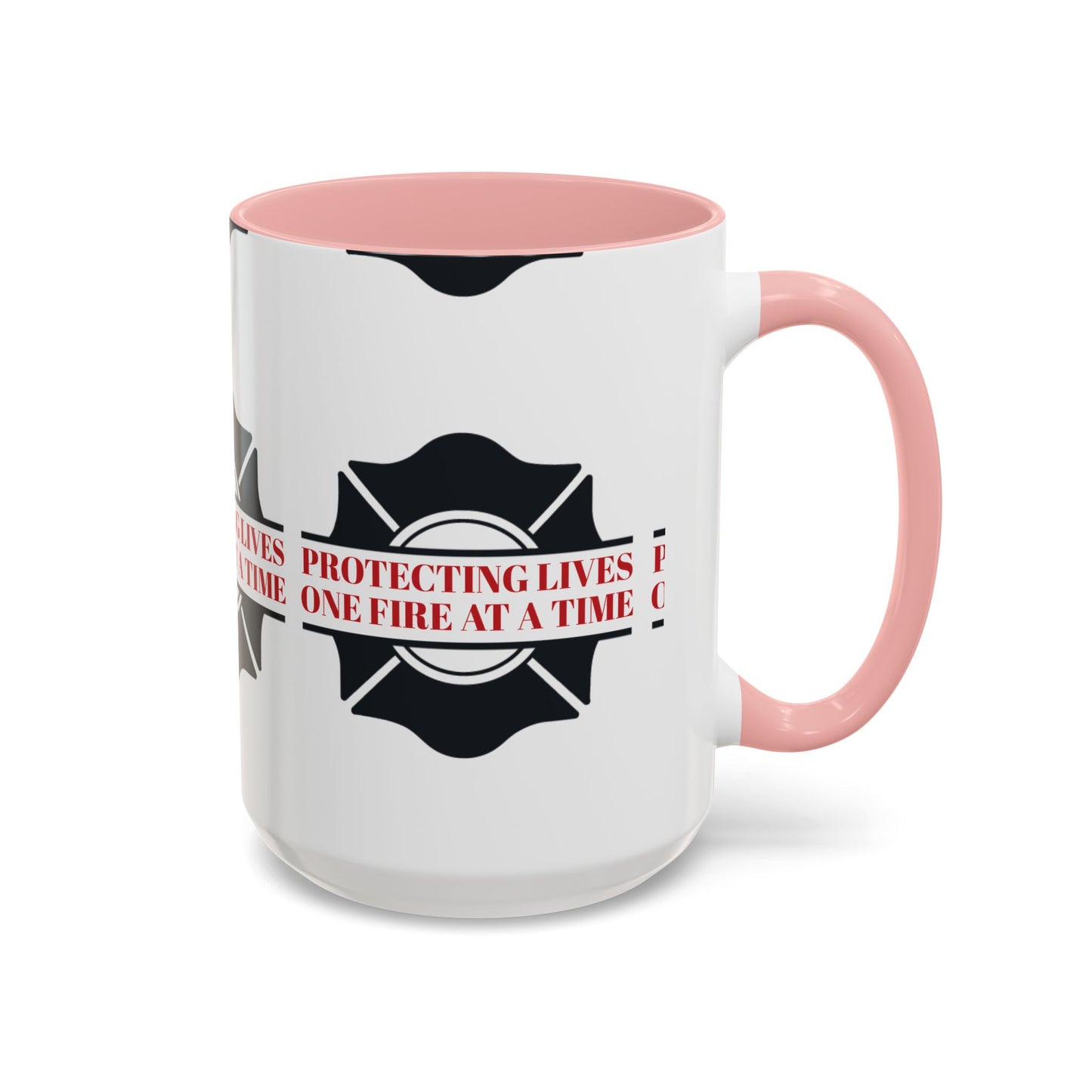 Firefighter Accent Coffee Mug – Protecting lives, one fire at a time