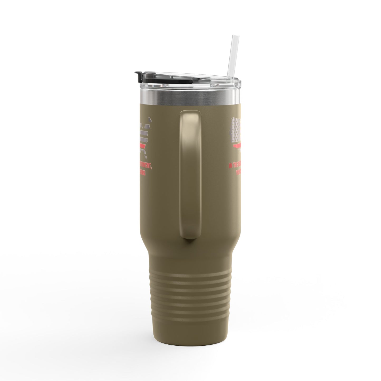 Firefighter Insulated Travel Mug, 40oz – In the heat of the moment, you stand strong