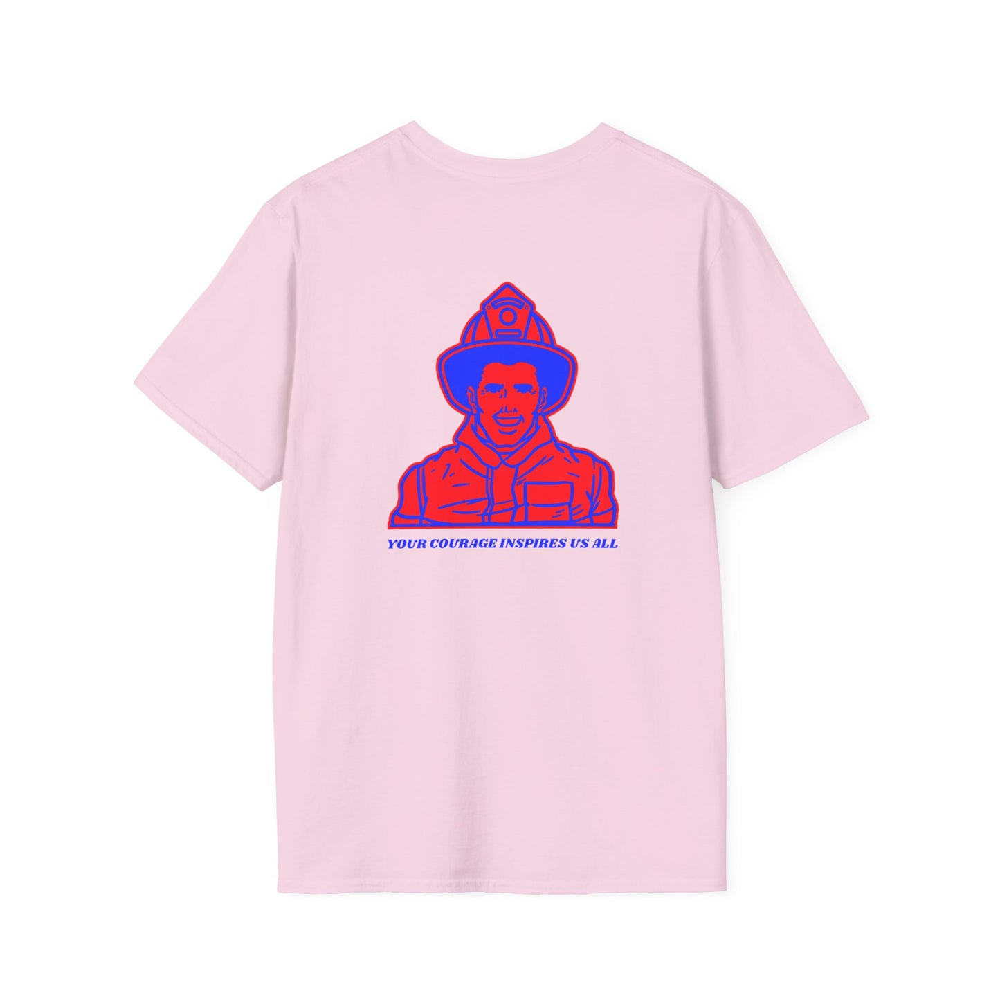 Firefighter Softstyle T-Shirt – Your courage inspires us all