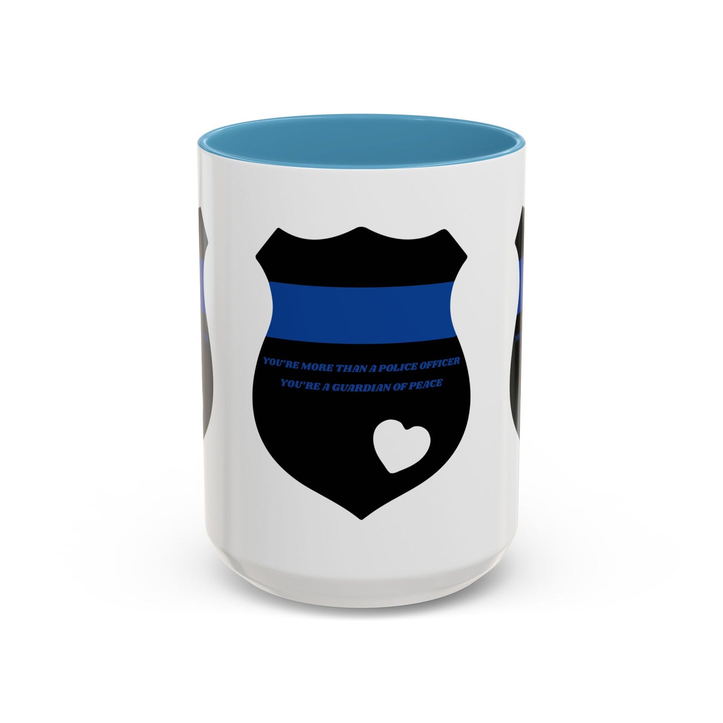 Police Accent Coffee Mug – You’re more than a police officer—you’re a guardian of peace