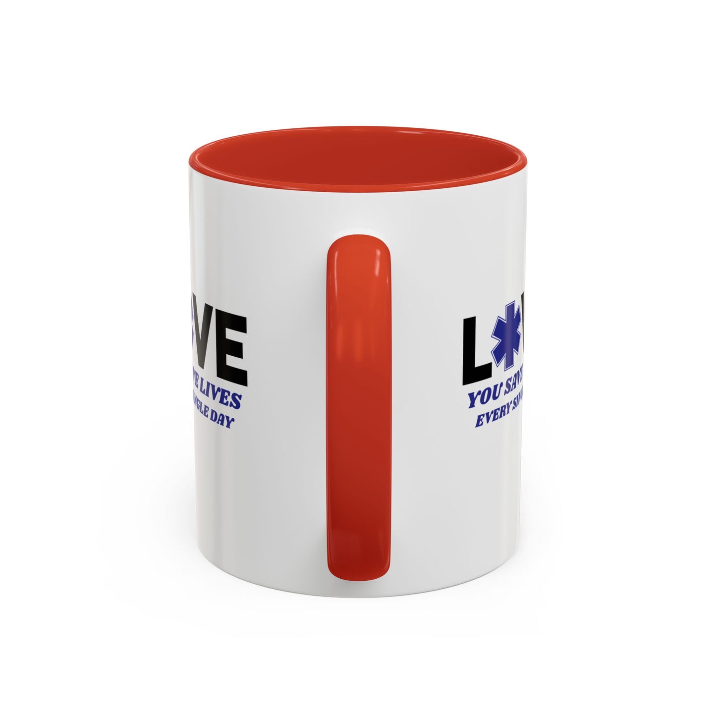 EMS Accent Coffee Mug – You save lives every single day