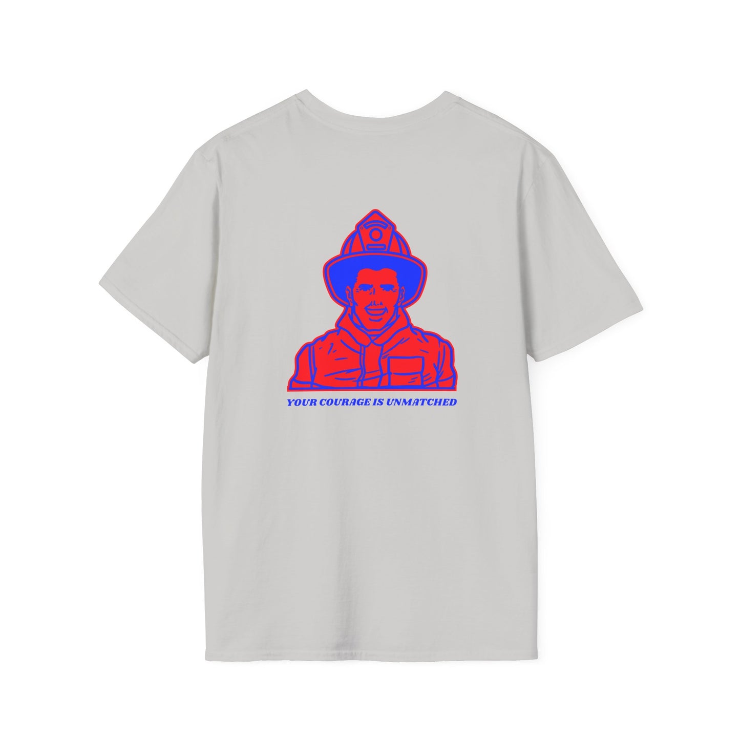 Firefighter Softstyle T-Shirt – Your courage is unmatched