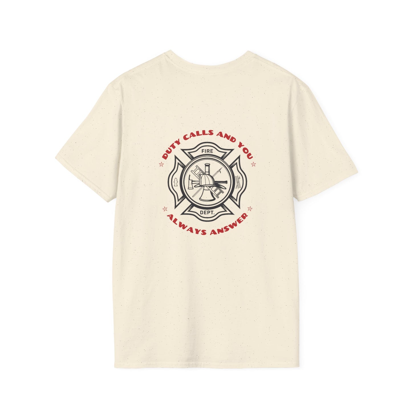 Firefighter Softstyle T-Shirt – Duty calls, and you always answer
