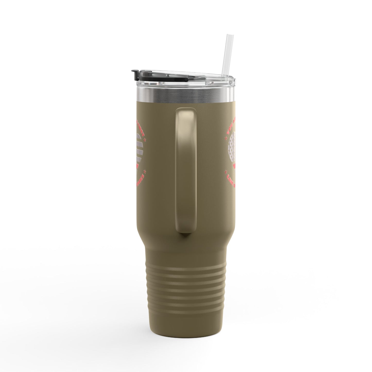 Firefighter Insulated Travel Mug, 40oz – You are the first line of defenses