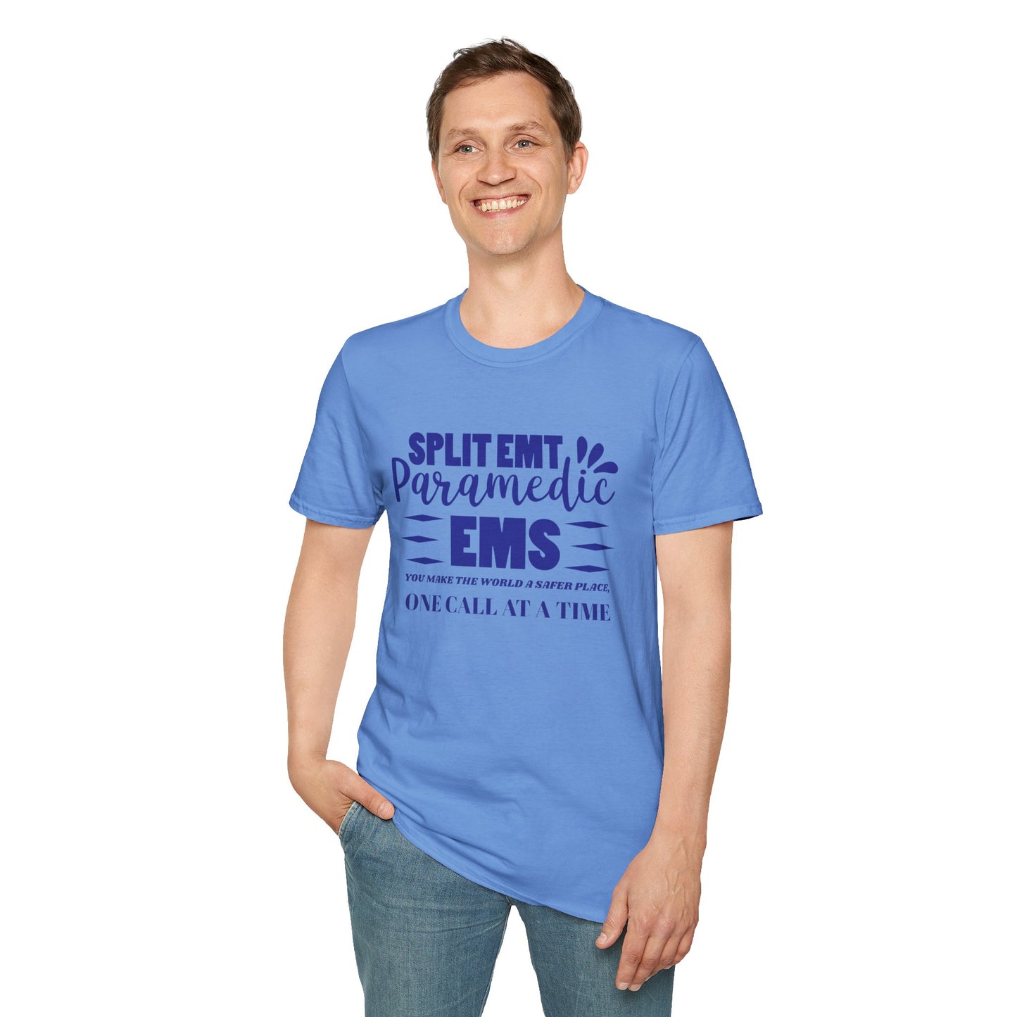 EMS Inspiration Softstyle T-Shirt – You make the world a safer place, one call at a time