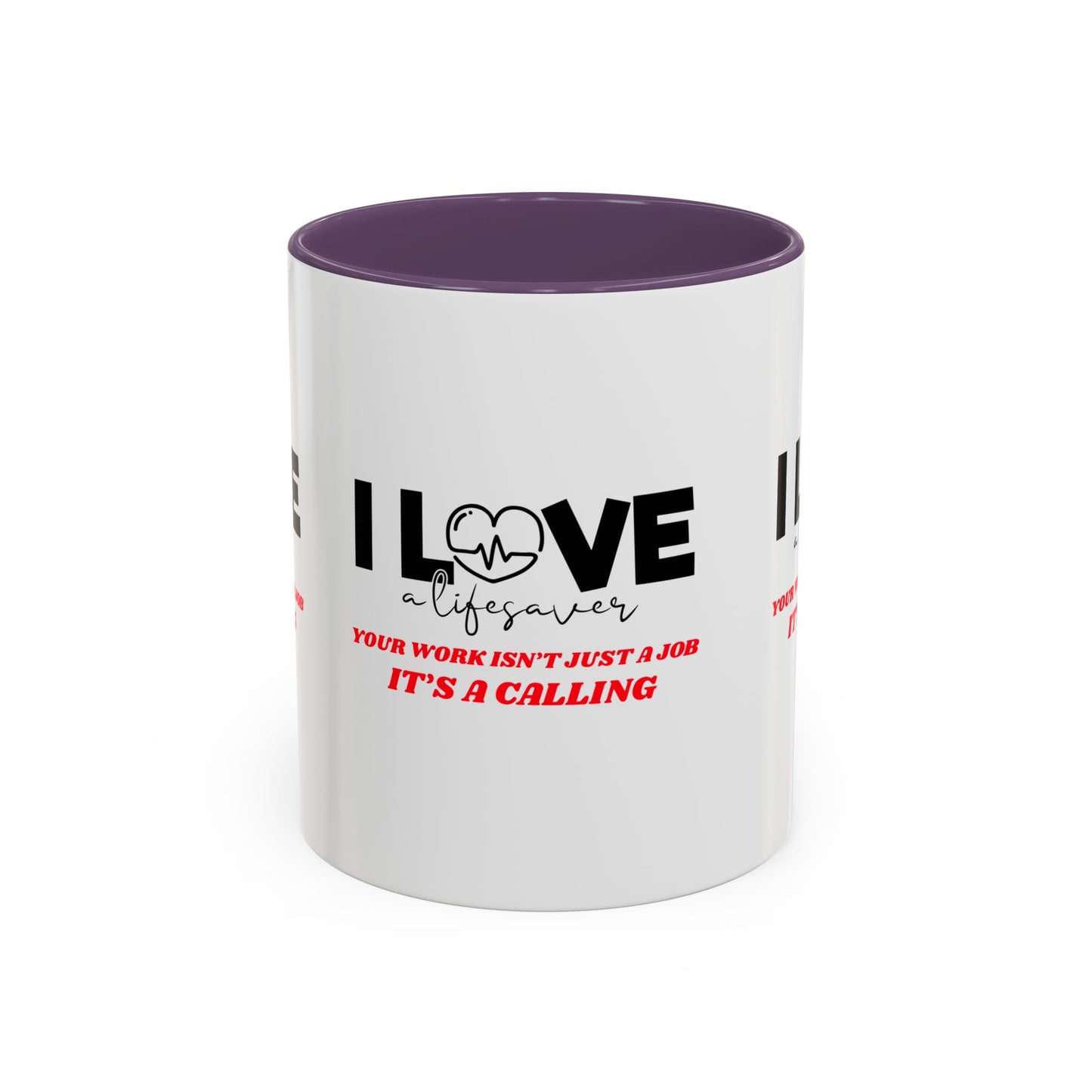 EMS Accent Coffee Mug – Your work isn’t just a job, it’s a calling
