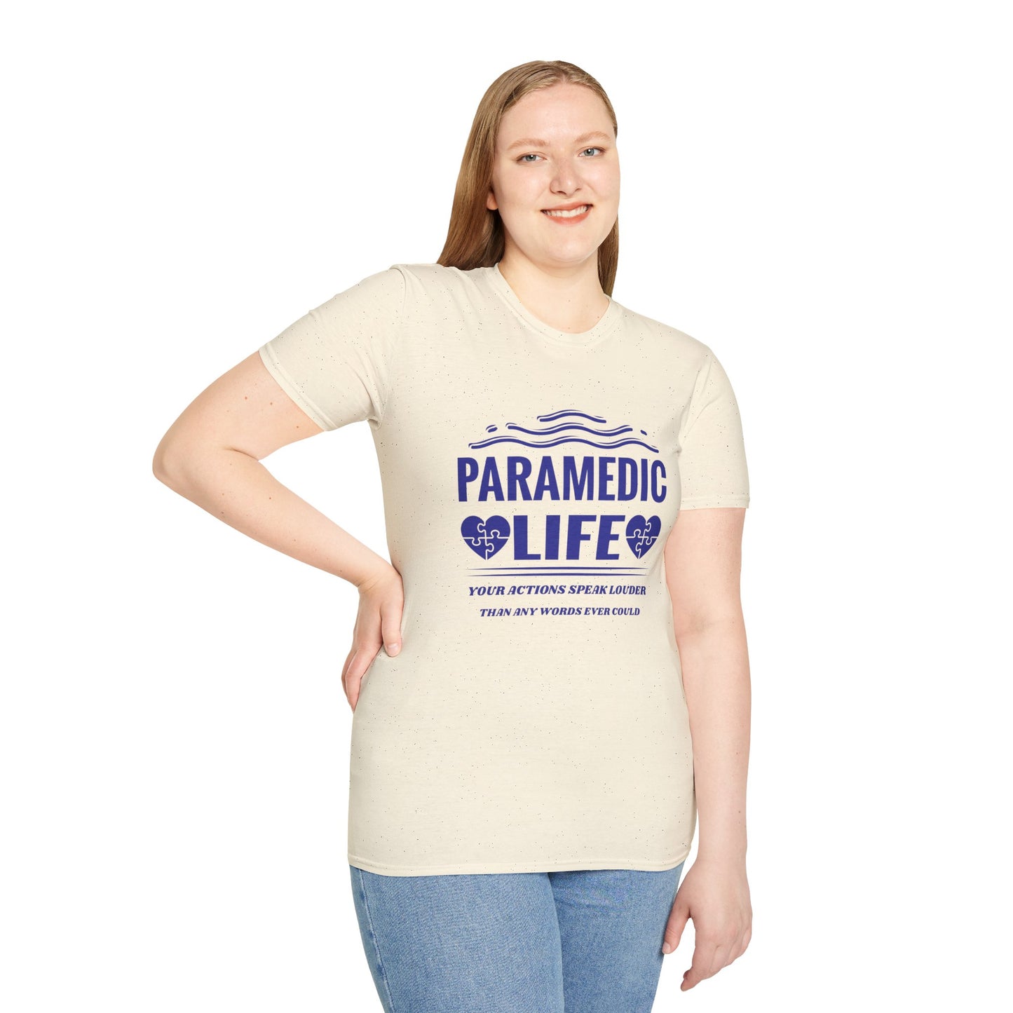 EMS Inspiration Softstyle T-Shirt – Your actions speak louder than any words ever could