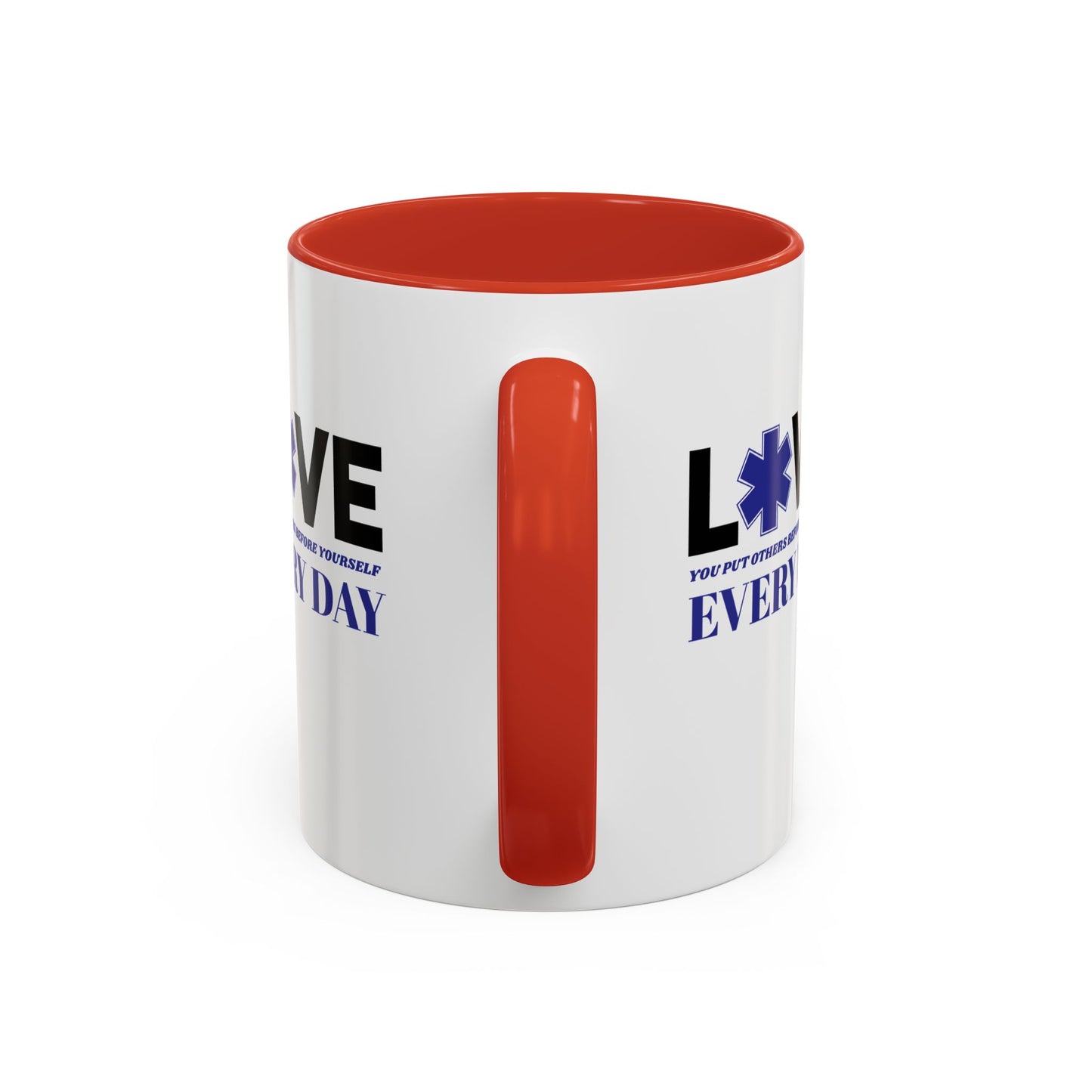 EMS Accent Coffee Mug – You put others before yourself every day