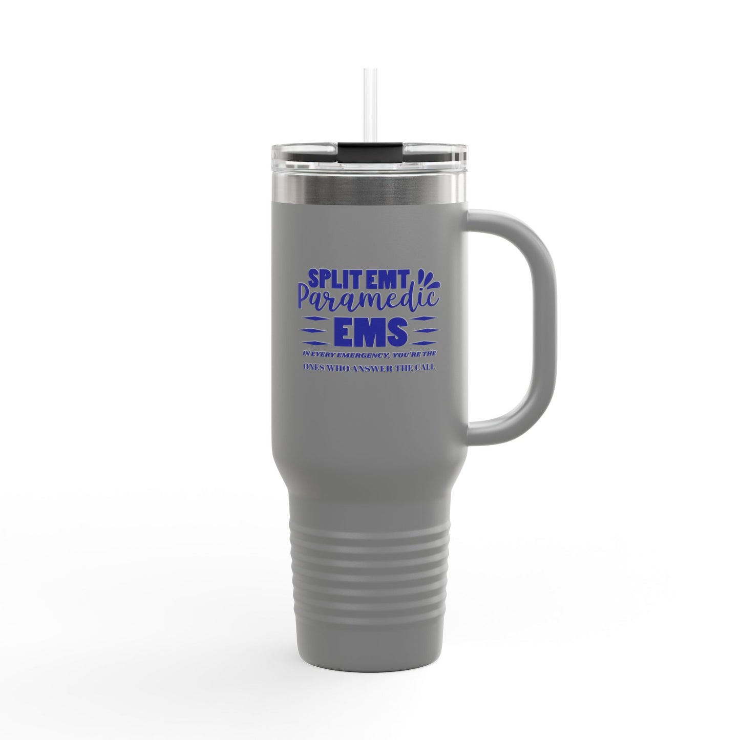 EMS Insulated Travel Mug, 40oz - In every emergency, you're the ones who answer the call