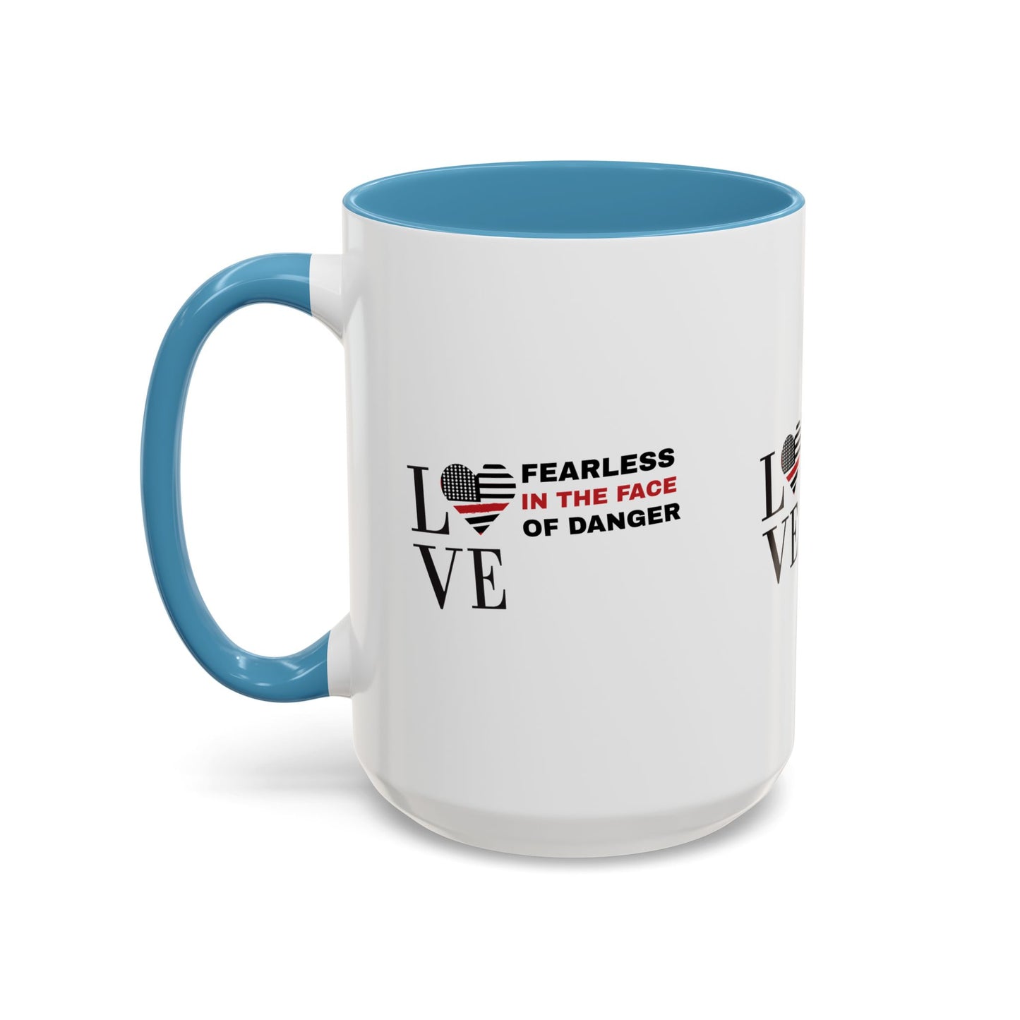 Firefighter Accent Coffee Mug – Fearless in the face of danger