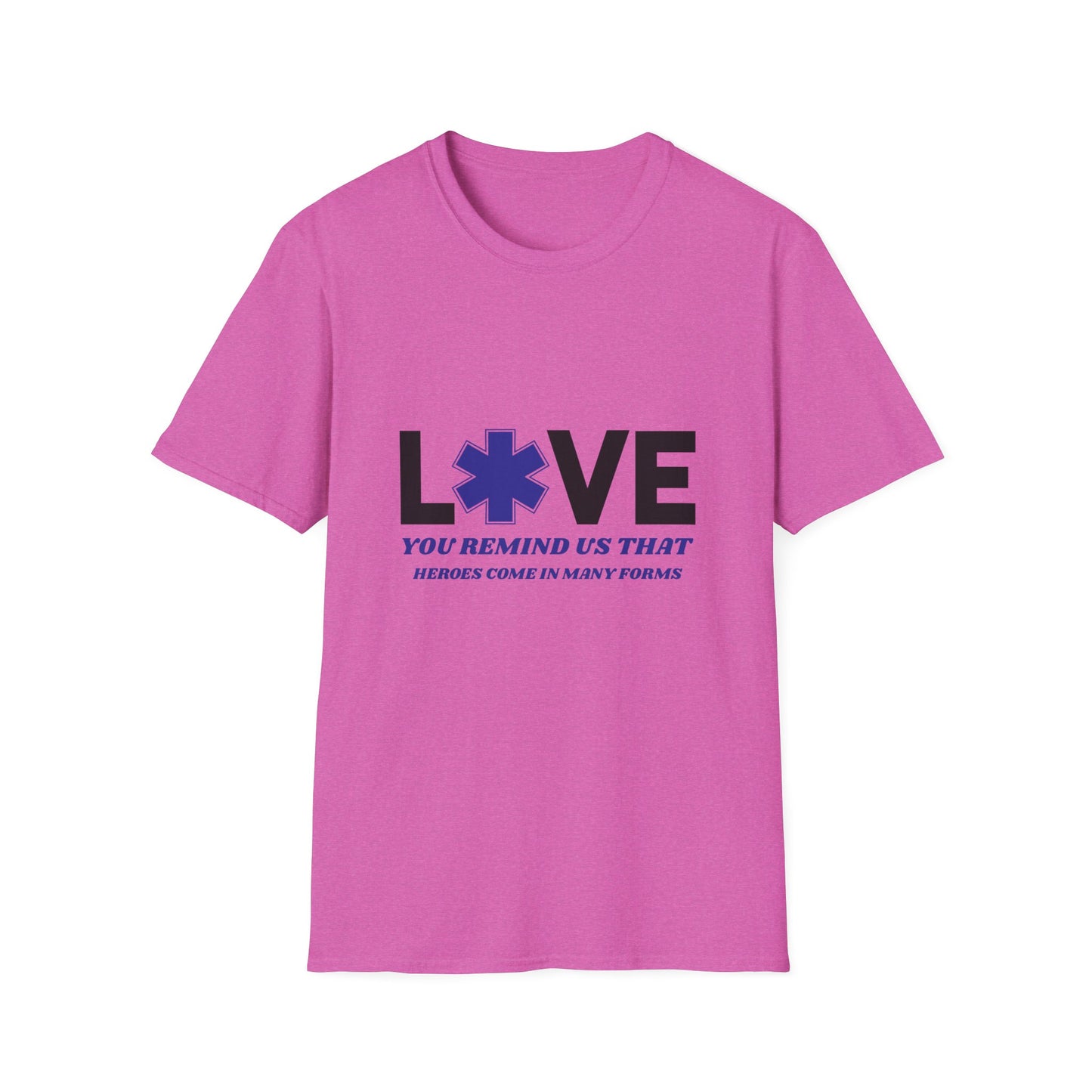 EMS Inspiration Softstyle T-Shirt – You remind us that heroes come in many forms
