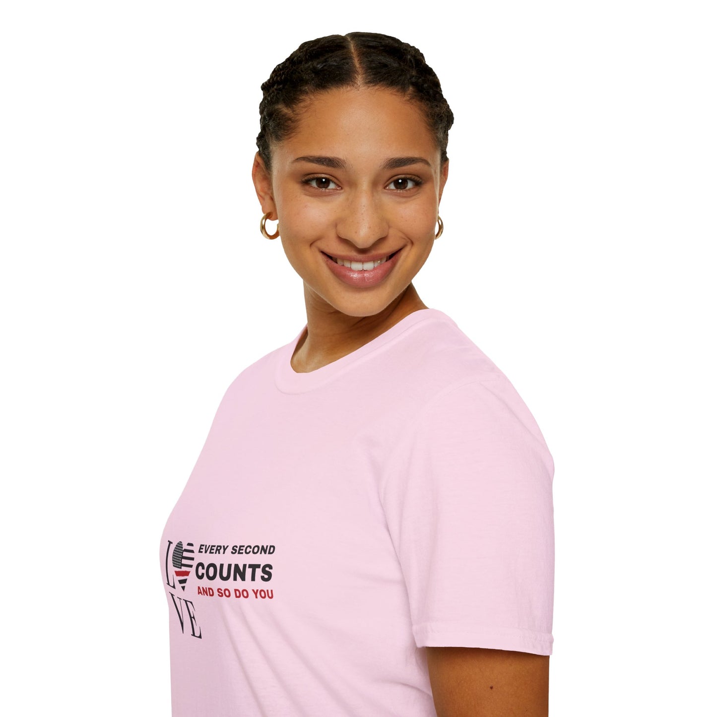 Firefighter Softstyle T-Shirt – Every second counts, and so do you
