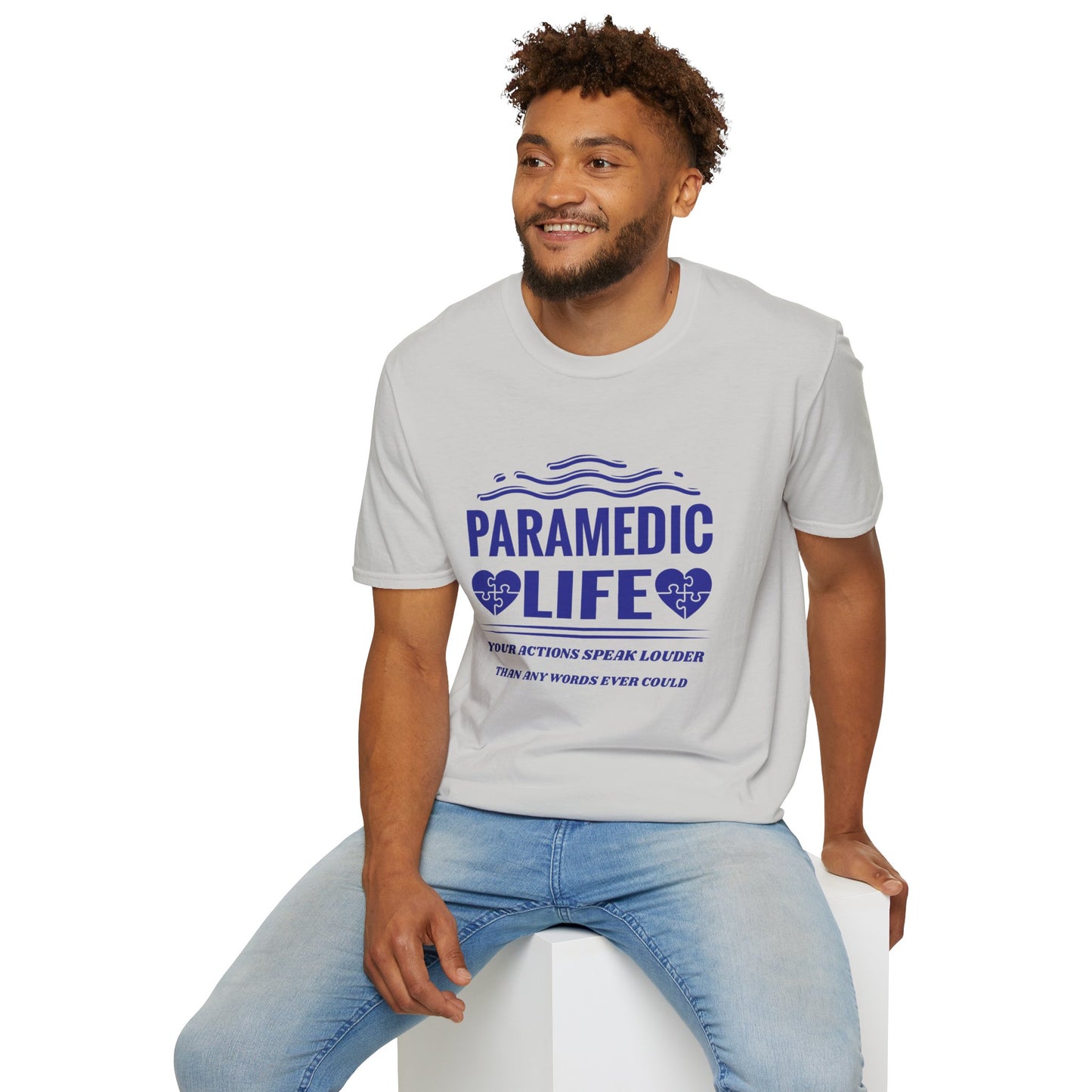 EMS Inspiration Softstyle T-Shirt – Your actions speak louder than any words ever could