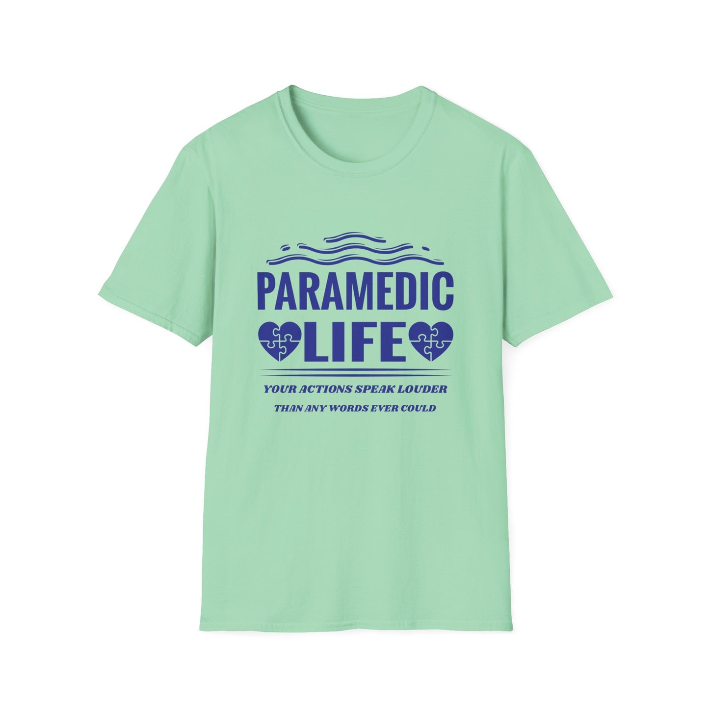 EMS Inspiration Softstyle T-Shirt – Your actions speak louder than any words ever could
