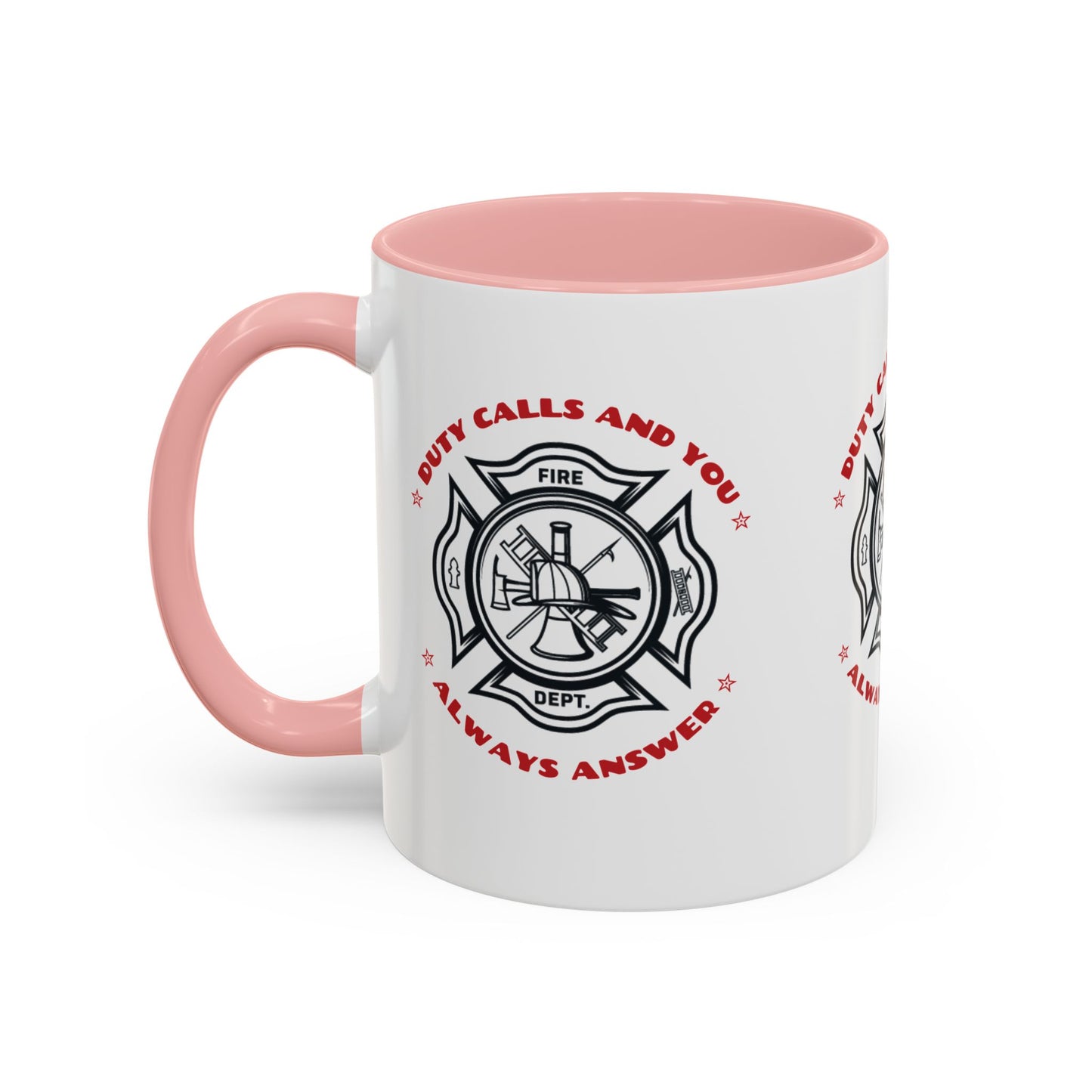Firefighter Accent Coffee Mug – Duty calls, and you always answer