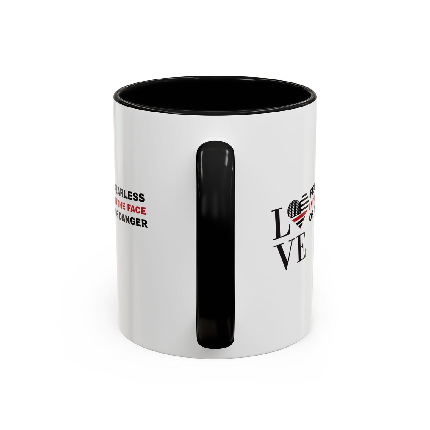 Firefighter Accent Coffee Mug – Fearless in the face of danger