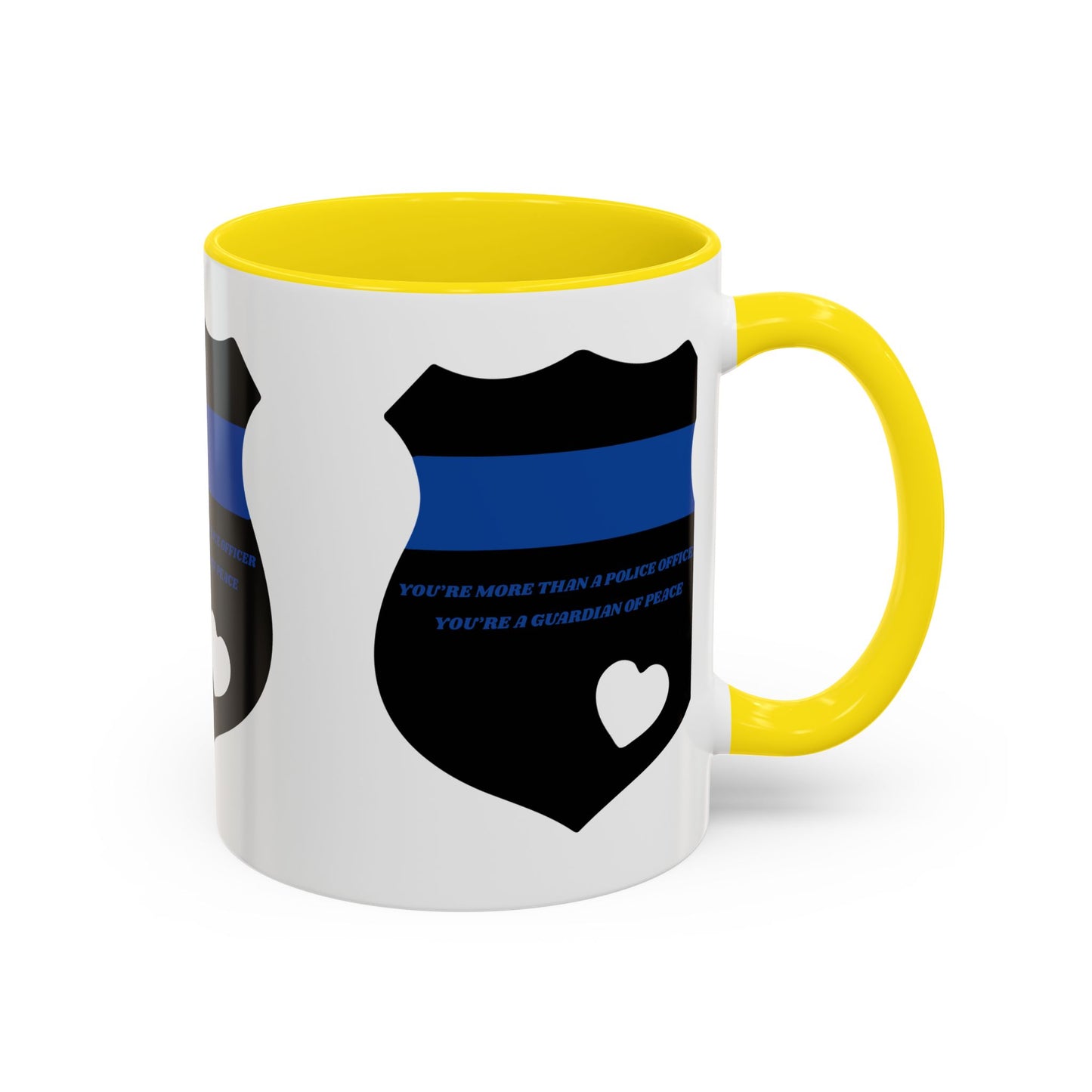 Police Accent Coffee Mug – You’re more than a police officer—you’re a guardian of peace