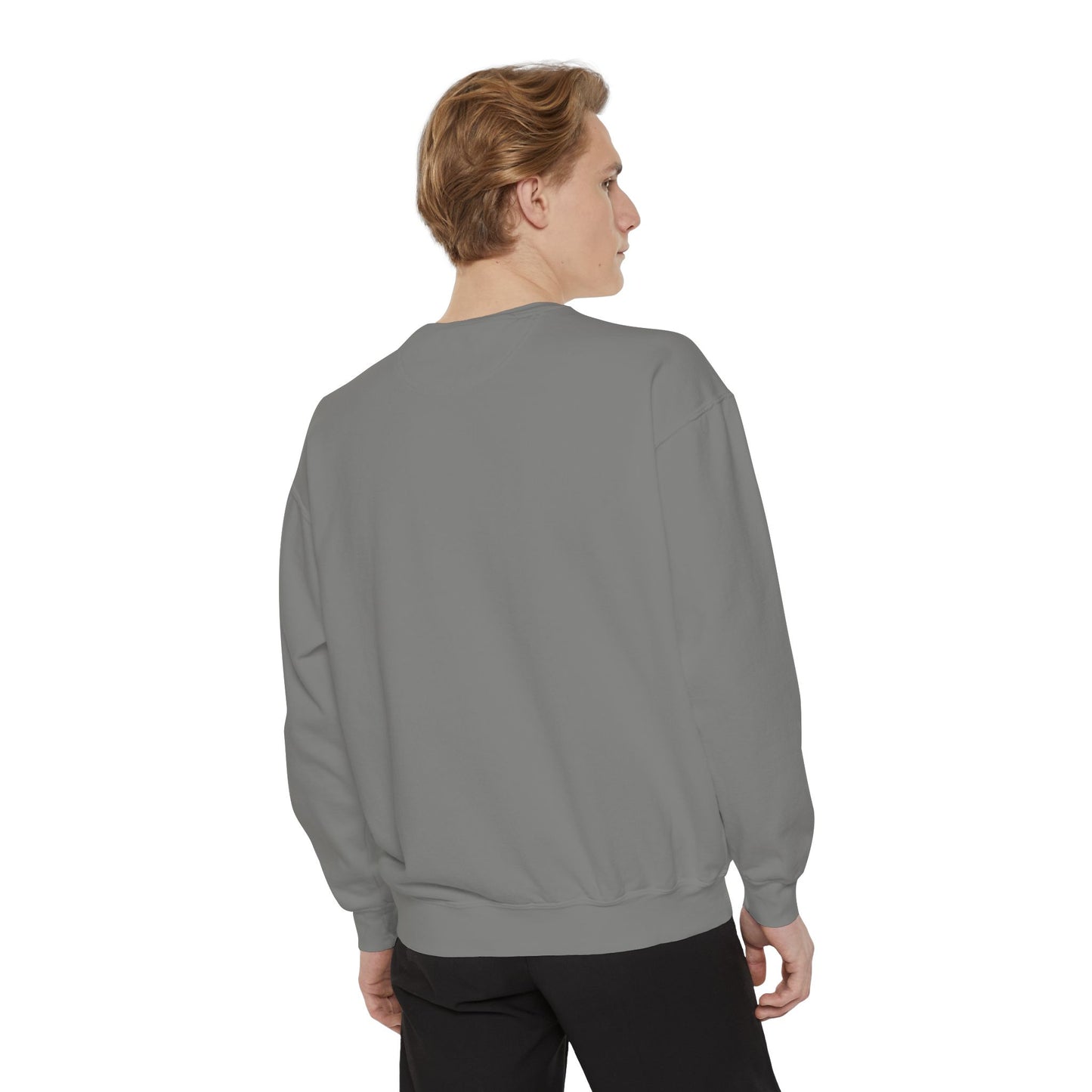 EMS Unisex Garment-Dyed Sweatshirt –2In every emergency, you're the first we turn to