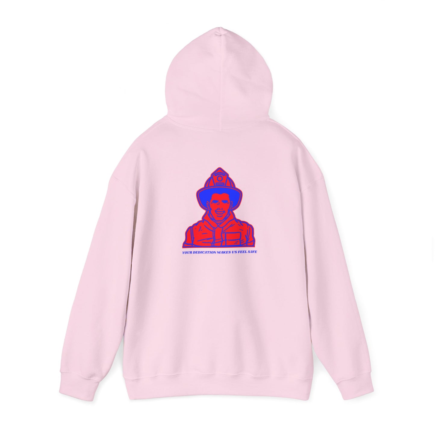 Firefighter Hooded Sweatshirt – Your dedication makes us feel safe