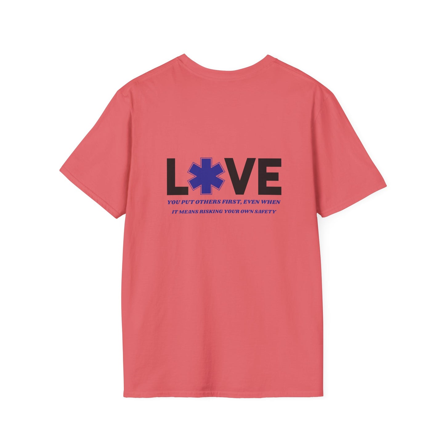 EMS Inspiration Softstyle T-Shirt – You put others first, even when it means risking your own safety
