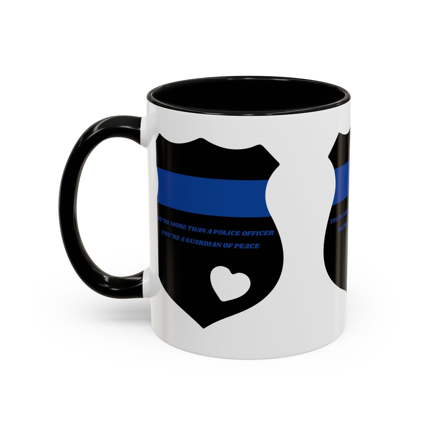 Police Accent Coffee Mug – You’re more than a police officer—you’re a guardian of peace
