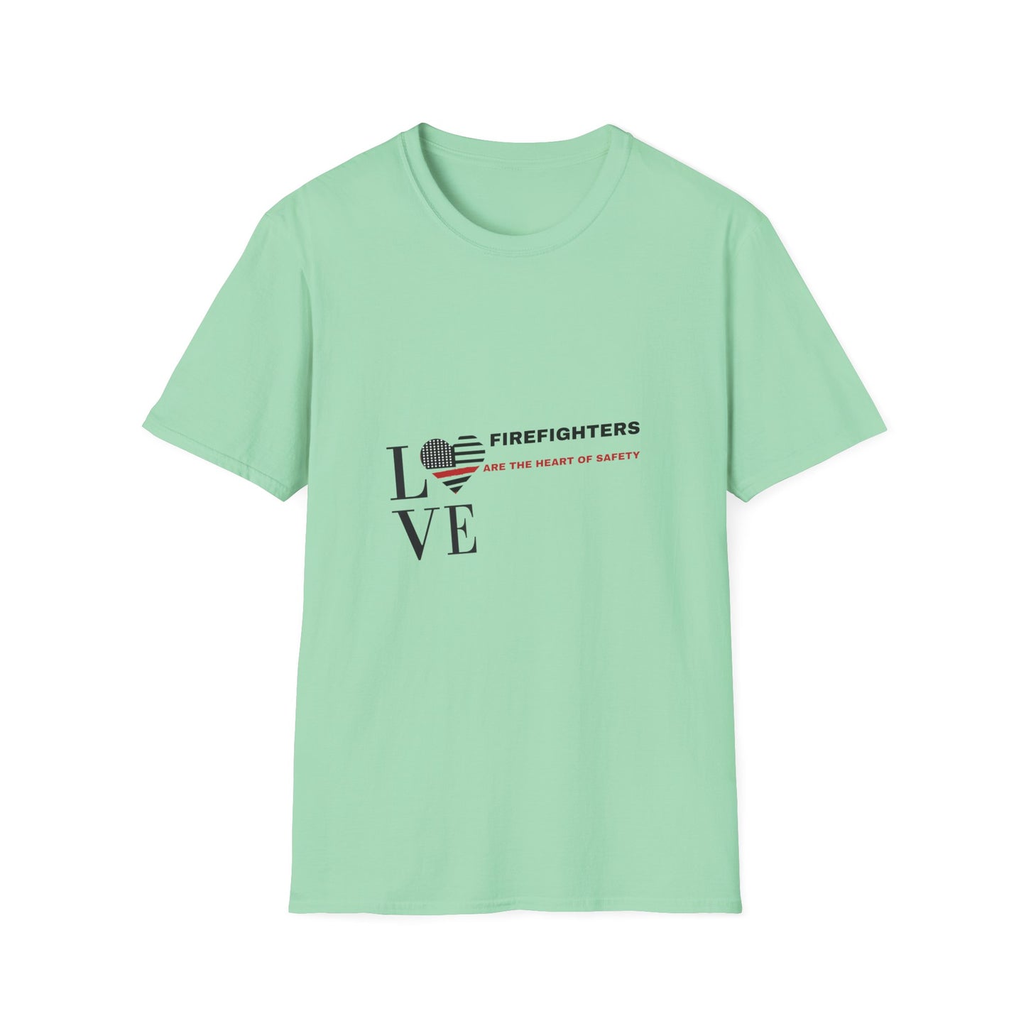 Firefighter Softstyle T-Shirt – Firefighters are the heart of safety
