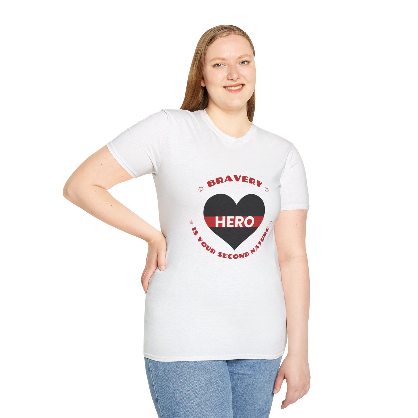 Firefighter Softstyle T-Shirt – Bravery is your second nature