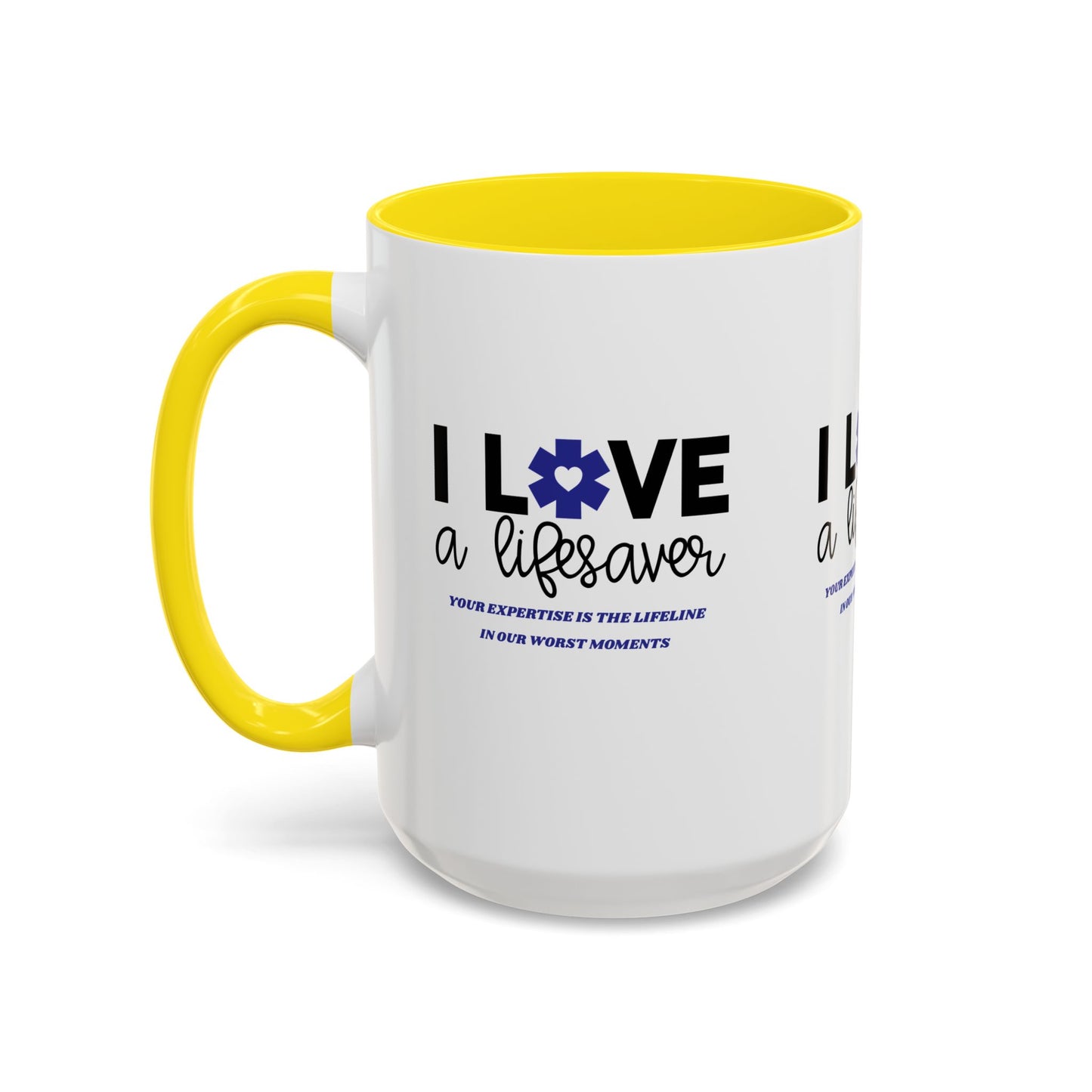 EMS Accent Coffee Mug – Your expertise is the lifeline in our worst moments