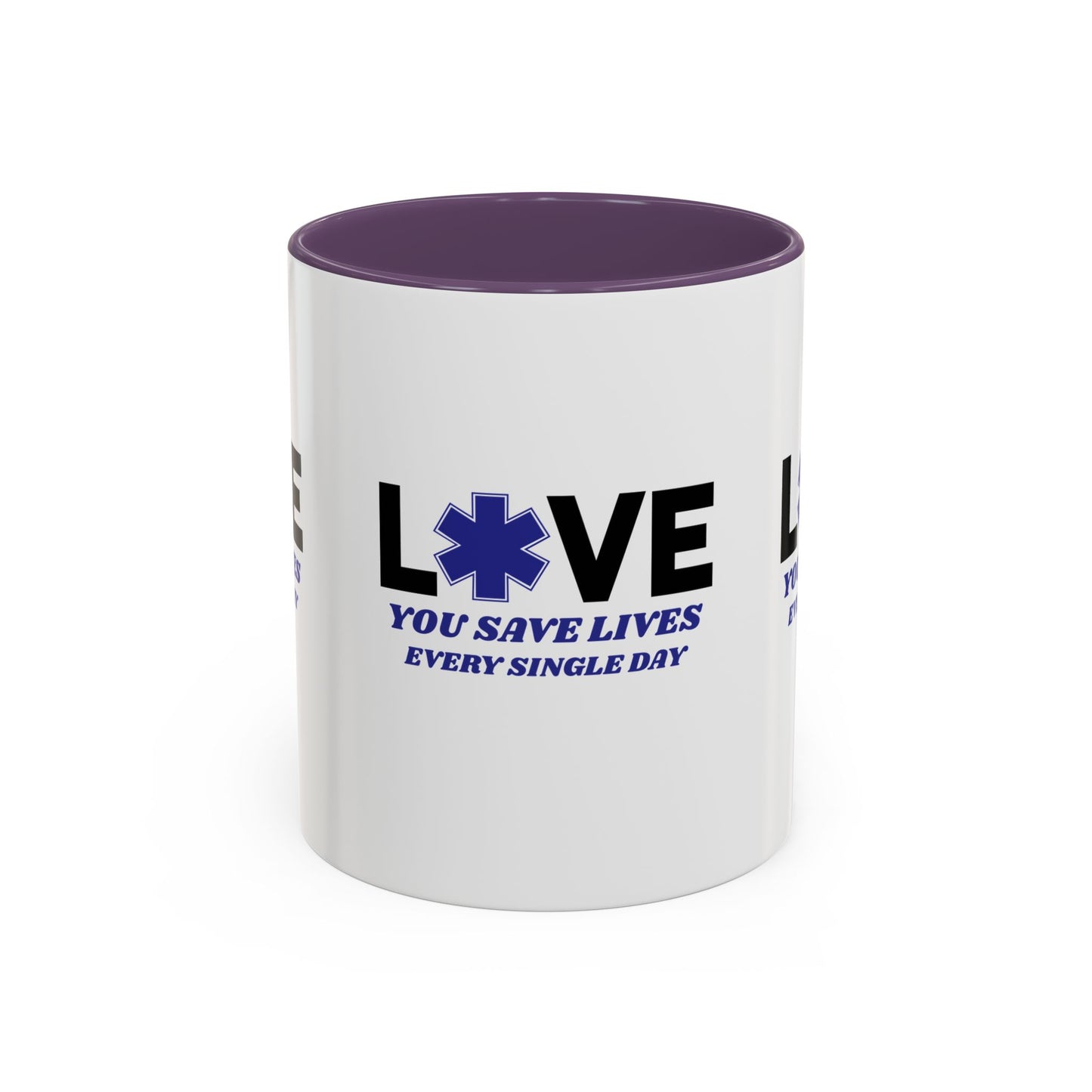 EMS Accent Coffee Mug – You save lives every single day