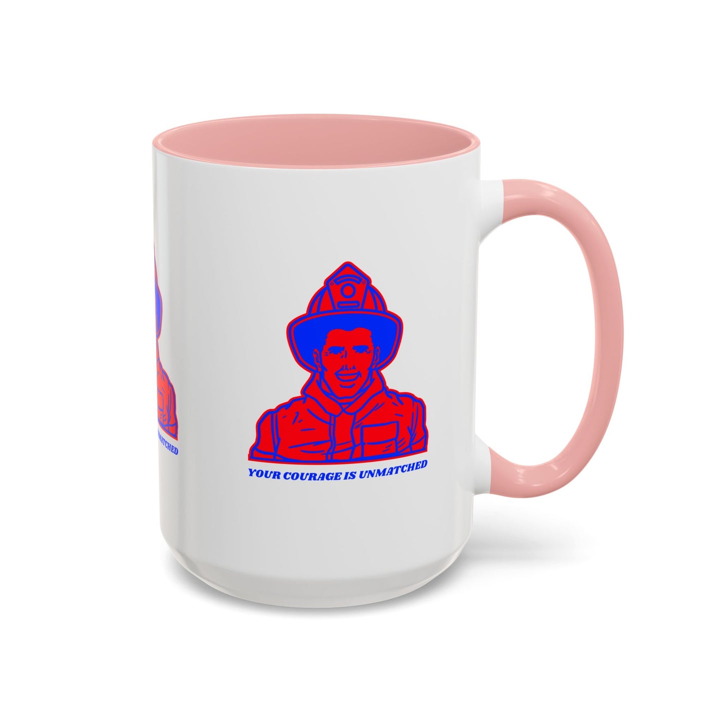 Firefighter Accent Coffee Mug – Your courage is unmatched