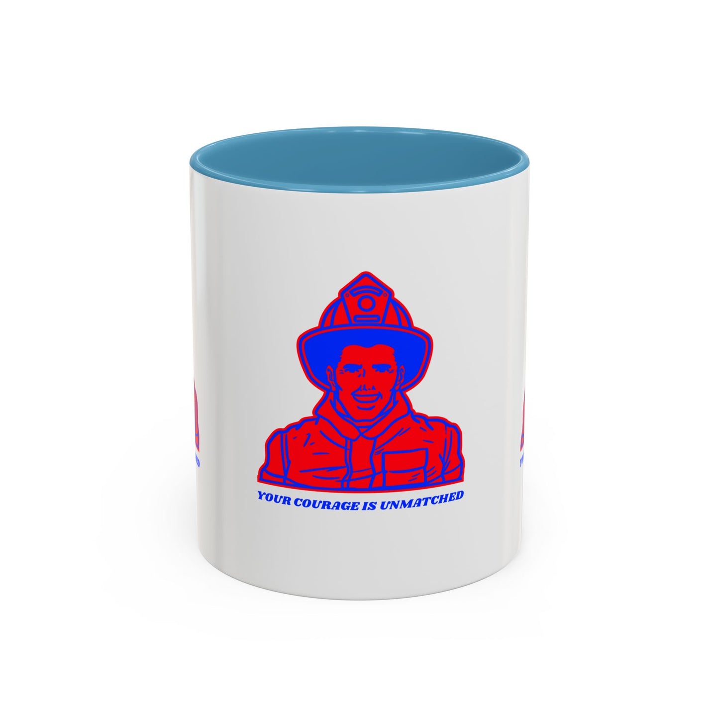 Firefighter Accent Coffee Mug – Your courage is unmatched