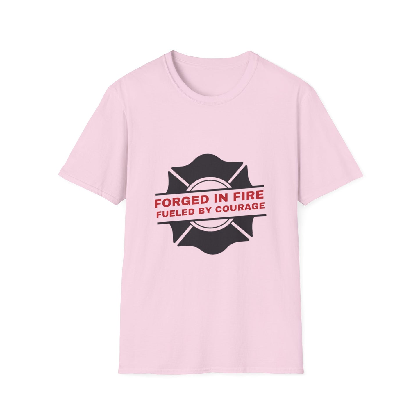 Firefighter Softstyle T-Shirt – Forged in fire, fueled by courage