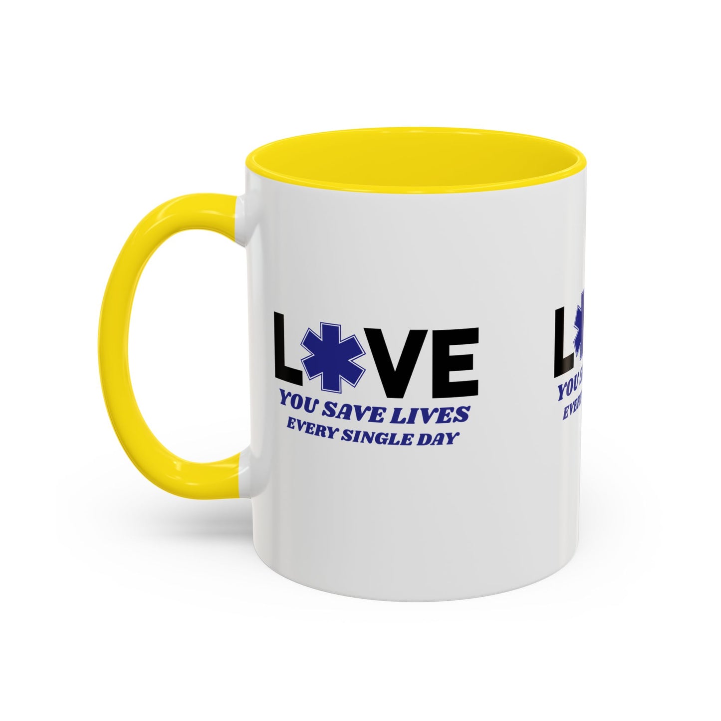 EMS Accent Coffee Mug – You save lives every single day
