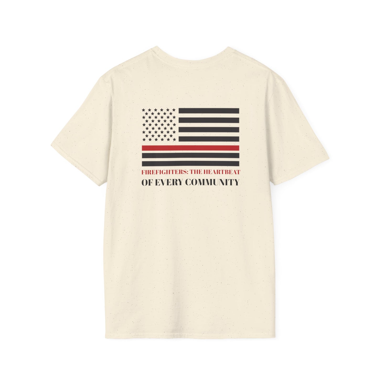 Firefighter Softstyle T-Shirt – Firefighters: The heartbeat of every community