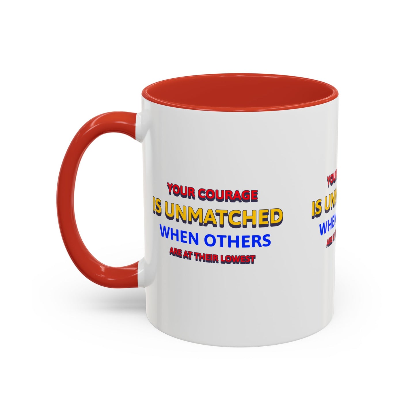 EMS Accent Coffee Mug – Your courage is unmatched when others are at their lowest