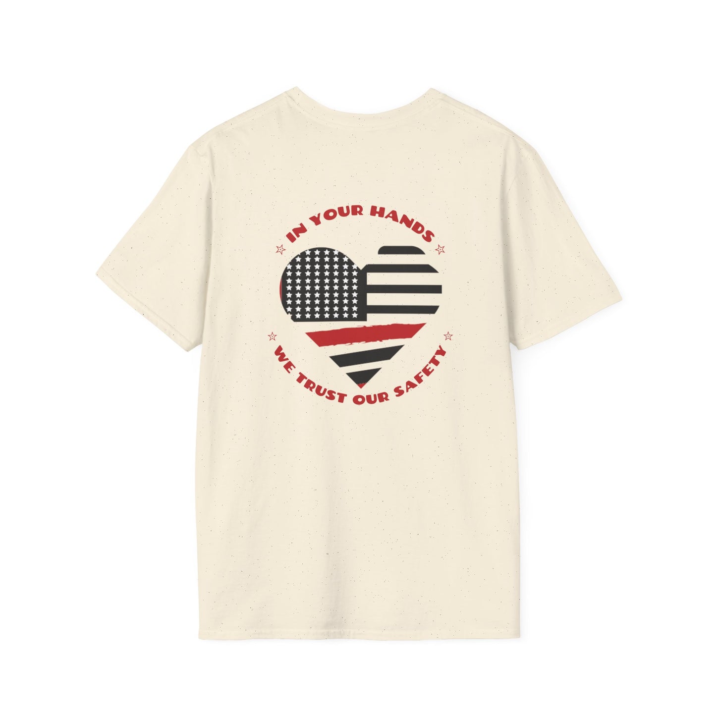 Firefighter Softstyle T-Shirt – In your hands, we trust our safety