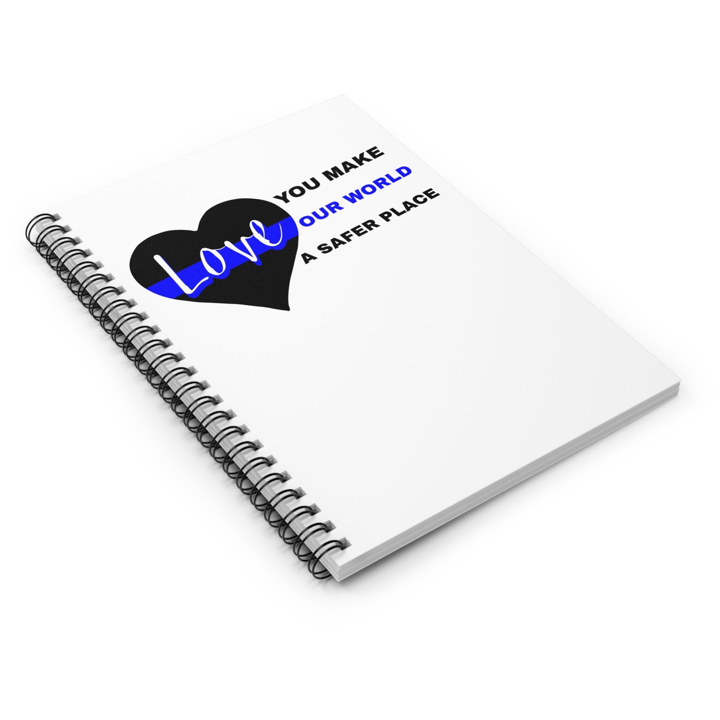 Police Spiral Notebook – You make our world a safer place