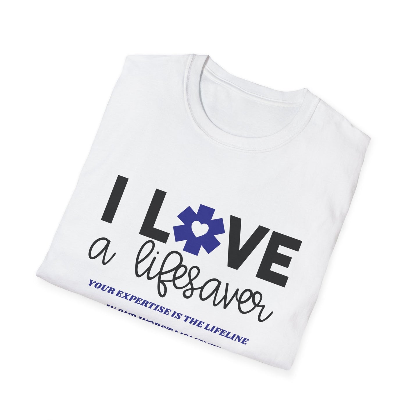 EMS Inspiration Softstyle T-Shirt – Your expertise is the lifeline in our worst moments