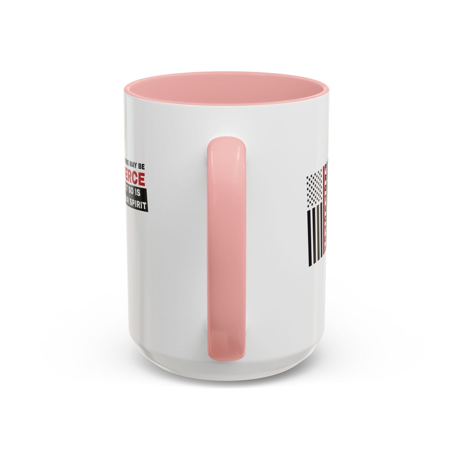 Firefighter Accent Coffee Mug – The fire may be fierce, but so is your spirit