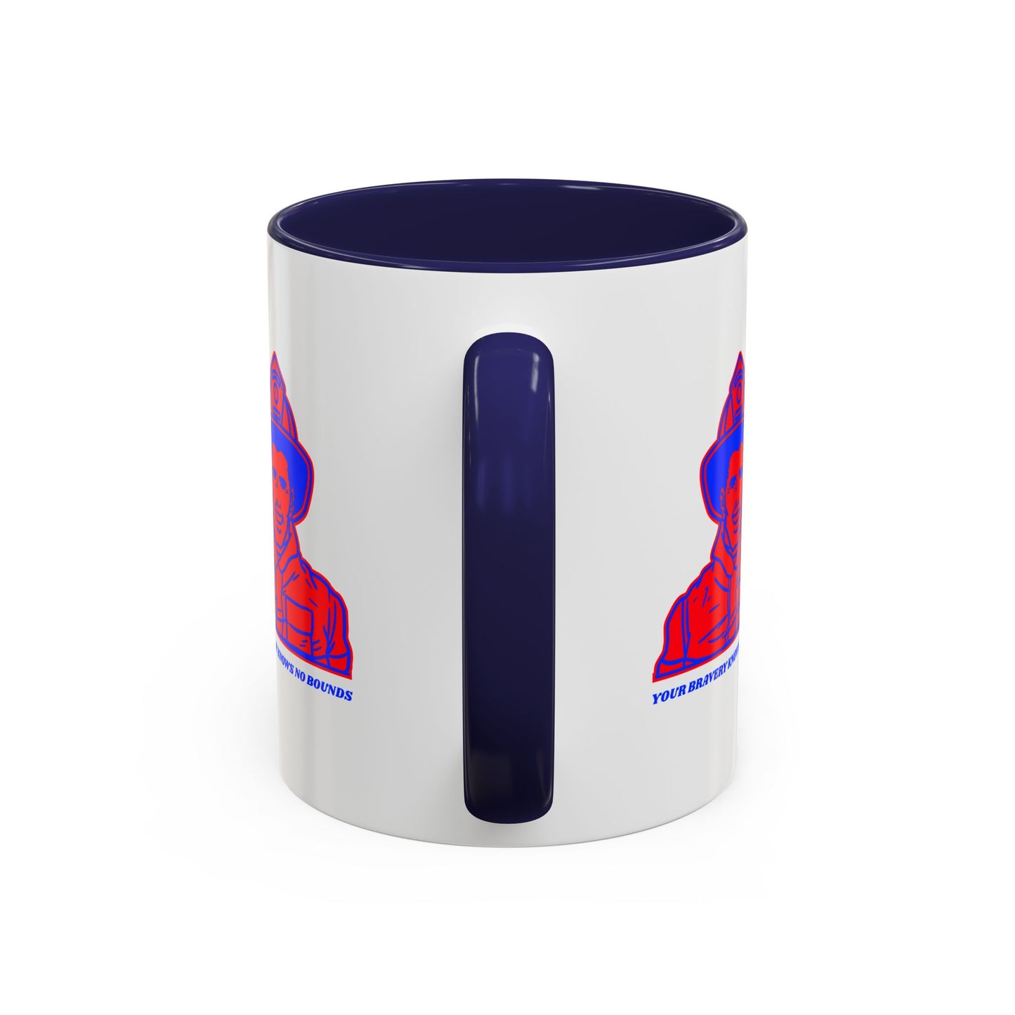 Firefighter Accent Coffee Mug – Your bravery knows no bounds