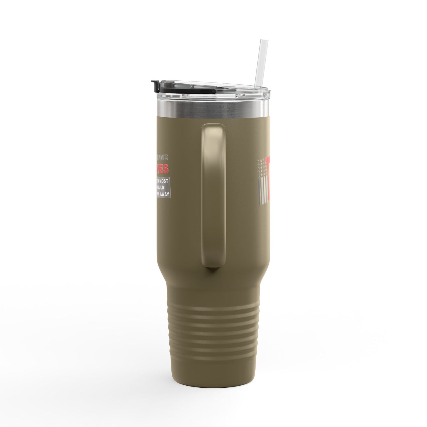 Firefighter Insulated Travel Mug, 40oz – You save lives when most would turn away
