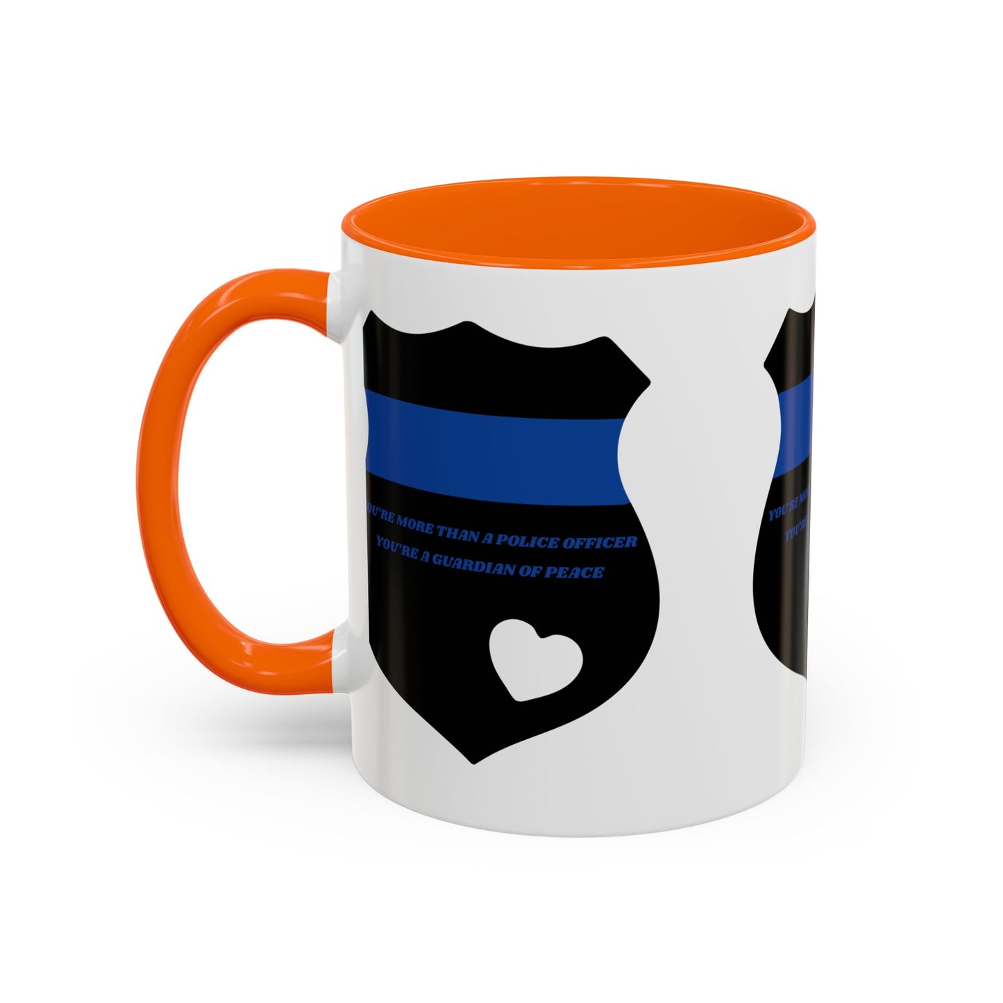 Police Accent Coffee Mug – You’re more than a police officer—you’re a guardian of peace