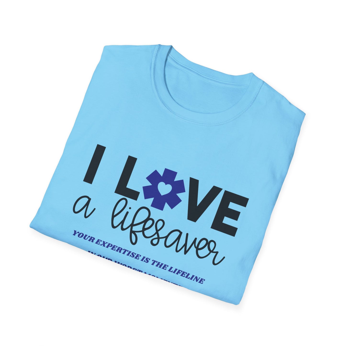 EMS Inspiration Softstyle T-Shirt – Your expertise is the lifeline in our worst moments