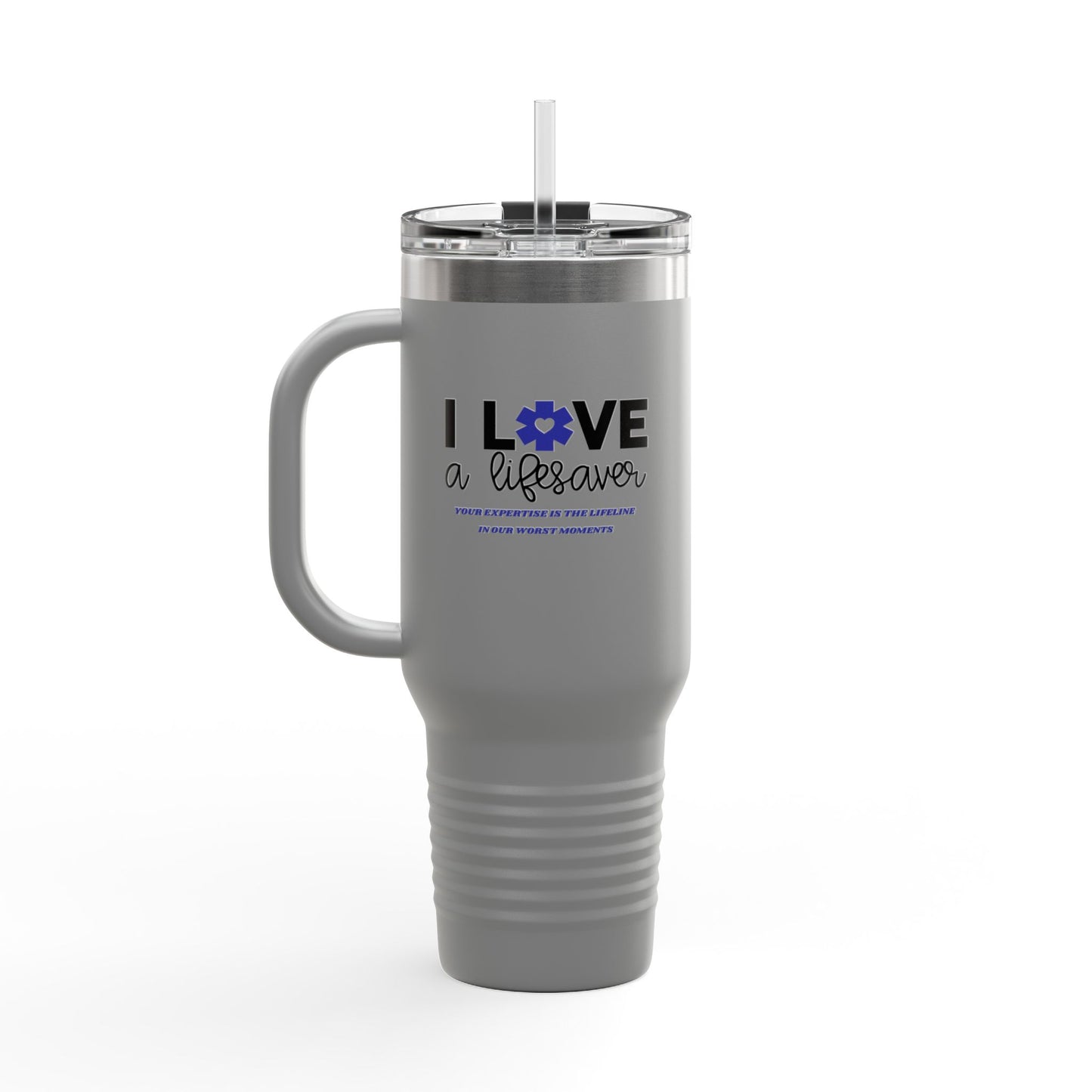 EMS Insulated Travel Mug, 40oz - Your expertise is the lifeline in our worst moments