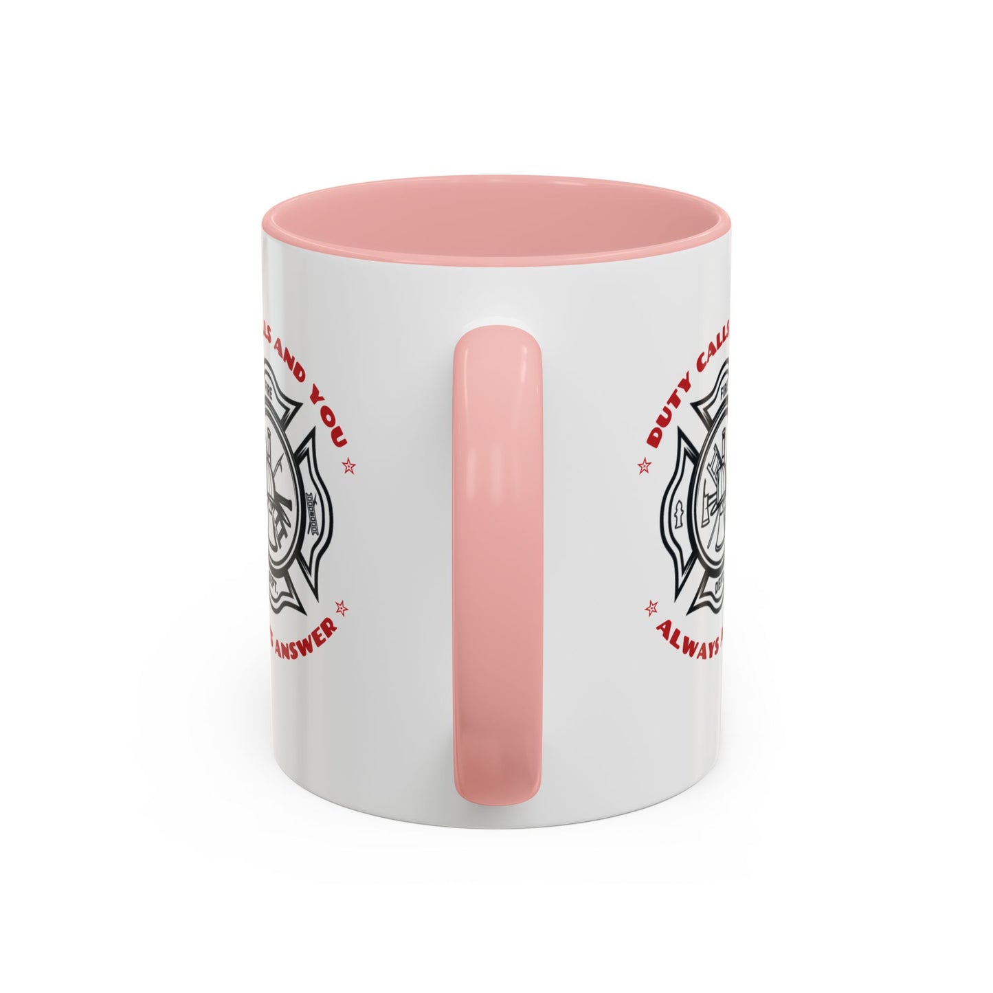 Firefighter Accent Coffee Mug – Duty calls, and you always answer