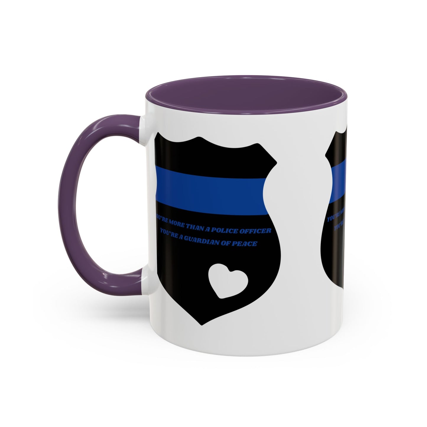 Police Accent Coffee Mug – You’re more than a police officer—you’re a guardian of peace