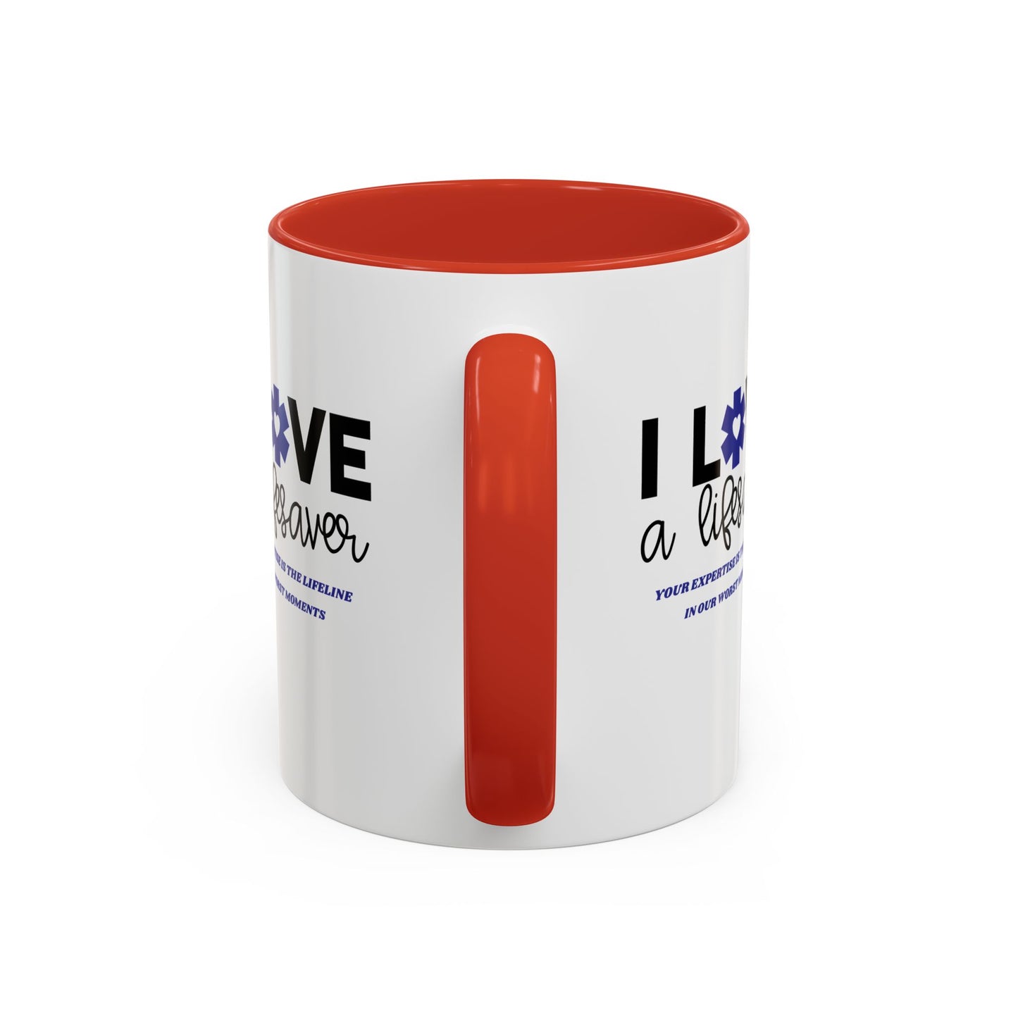 EMS Accent Coffee Mug – Your expertise is the lifeline in our worst moments
